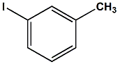Chemical diagram for 3-Iodotoluene Cas # 625-95-6